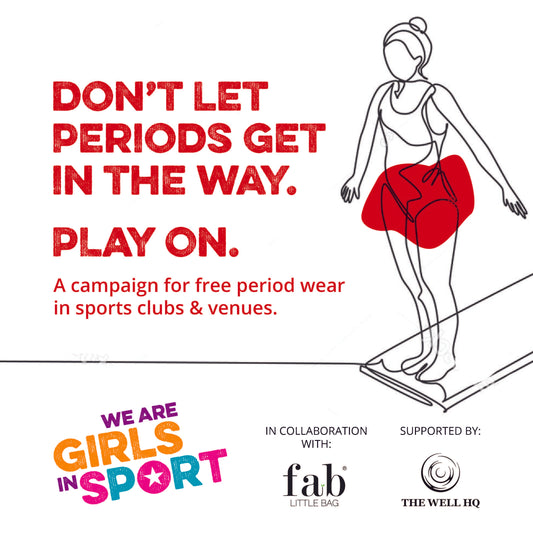 Play On – the campaign for free period wear in sports clubs and venues